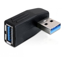 DELOCK Adapter USB 3.0 male-female angled 90° hori kábel és adapter
