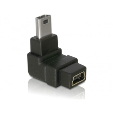 DELOCK Adapter USB-B mini 5pin male/female 90°angled kábel és adapter
