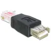 DELOCK Adapter USB female > RJ45 male
