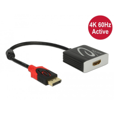 DELOCK Aktív DisplayPort 1.4 - HDMI átalakító 4K 60 Hz (HDR) kábel és adapter