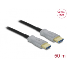DELOCK Aktív optikai kábel HDMI 4K 60 Hz 50 m kábel és adapter