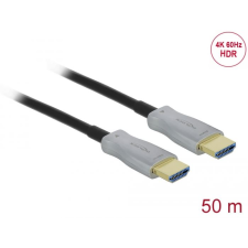 DELOCK Aktív optikai kábel HDMI 4K, 60Hz 50m (84133) (D84133) kábel és adapter