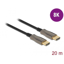 DELOCK Aktív optikai kábel HDMI 8K, 60Hz 20m (84038) (D84038) kábel és adapter