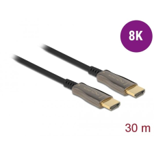 DELOCK Aktív optikai kábel HDMI 8K, 60Hz 30m (84040) (D84040) kábel és adapter