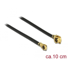DELOCK antenna kábel MHF / U.FL-LP-068 apa > MHF IV/ HSC MXHP32 10cm (89647) (DE89647) kábel és adapter
