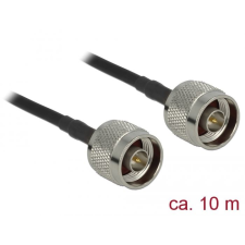 DELOCK antenna kábel N-dugó apa N-dugó LMR195 10m (90424) (DE90424) kábel és adapter