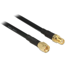 DELOCK antenna kábel SMA dugó > SMA csatlakozó CFD200 7,5m (89426) (DE89426) kábel és adapter