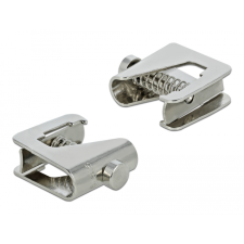 DELOCK Árnyékoló kapocs gyűjtősínhez - kábel átmérő 1 - 6 mm (66444) (66444) kábel és adapter