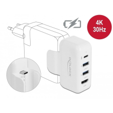 DELOCK Átalakító Apple PD-s és HDMI 4K-s tápcsatlakozóhoz kábel és adapter