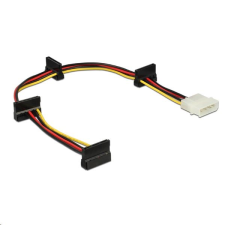 DELOCK átalakító kábel 4 x SATA HDD > MOLEX tűs (apa) (60142) (delock-60142) kábel és adapter