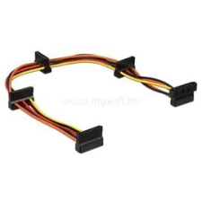 DELOCK Átalakító Kábel - 60141 (4 x SATA HDD &gt; SATA tűs (apa)) (DL60141) kábel és adapter