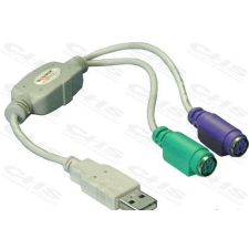 DELOCK Átalakító USB 1.1 to 2x PS2 kábel és adapter