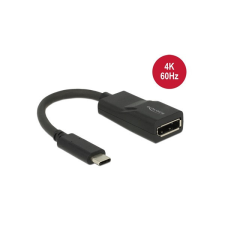 DELOCK Átalakító USB Type-C male to Displayport female (DP Alt Mode) 4K 60Hz kábel és adapter