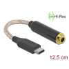 DELOCK Audio adapter USB Type-C apa 4,4 mm 5-tus sztereo jack anya 12,5 cm