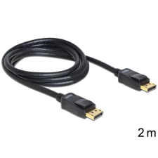 DELOCK Cable Displayport 1.2 male > Displayport male 4K 2m (83806) kábel és adapter