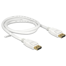 DELOCK Cable Displayport 1.2 male > Displayport male 4K 1m kábel és adapter