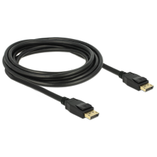 DELOCK Cable Displayport 1.2 male &gt; Displayport male 4K 3m kábel és adapter