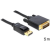 DELOCK Cable Displayport male to DVI 24+1 male 5m