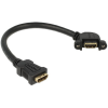 DELOCK Cable HDMI A female > HDMI A female panel-m