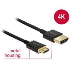 DELOCK Cable HDMI Ethernettel - HDMI-A > HDMI Mini kábel és adapter