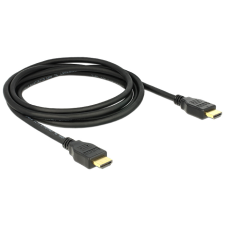 DELOCK Cable High Speed HDMI with Ethernet HDMI A audió/videó kellék, kábel és adapter