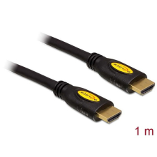 DELOCK Cable High Speed HDMI with Ethernet - HDMI-A male &gt; HDMI-A male 4K 1m kábel és adapter