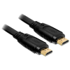 DELOCK Cable High Speed HDMI with Ethernet – HDMI A male > HDMI A male flat 3m (82671)