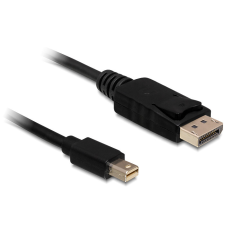  DeLock Cable Mini Displayport 1.2 male &gt; Displayport male 4K 5m kábel és adapter
