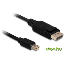 DELOCK Cable Mini Displayport 1.2 male &gt; Displayport male 4K 5m kábel és adapter