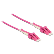 DELOCK Cable Optical Fibre LC > LC Multimode OM4 Uniboot 3m (85134) kábel és adapter