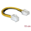 DELOCK Cable Power 8pin EPS > 4pin ATX/P4