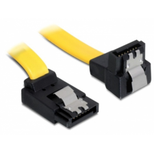 DELOCK Cable SATA 6 Gb/s up/down metal 30cm (82820) kábel és adapter