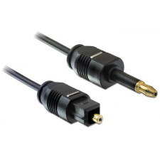 DELOCK Cable Toslink Standard male &gt; Toslink mini 3.5 mm male 2m kábel és adapter