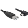 DELOCK Cable USB 2.0-A male -> USB mini-B 5pin male angled 5m (82684)