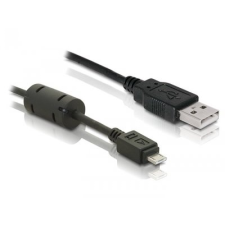 DELOCK Cable USB 2.0-A male   USB mini male coiled cable kábel és adapter