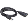 DELOCK Cable USB 3.0 Extension active 5m