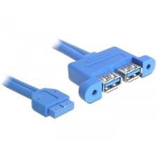 DELOCK Cable USB 3.0 pin header female > 2 x USB kábel és adapter