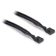 DELOCK Cable USB pinheader female / female 10 pin (industry) 82437 kábel és adapter