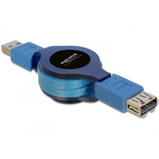 DELOCK Cable visszatekerhető USB 3.0 hosszabbító kábel és adapter