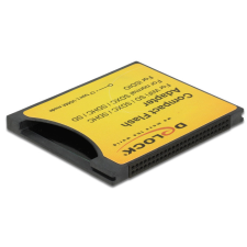 DELOCK Compact Flash-adapter &gt; iSDIO (WiFi SD), SDHC, SDXC memóriakártyához, 25Mbps memóriakártya