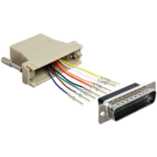 DELOCK D-Sub 25 Pin male &gt; RJ45 female assembly kit kábel és adapter