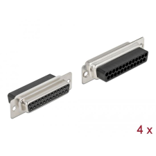 DELOCK D-Sub 25 tűs krimpelhető hüvely fém 4 db (66721) (DE66721) kábel és adapter