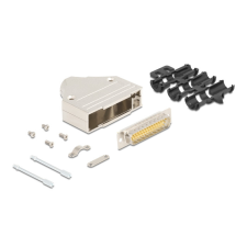 DELOCK D-Sub HD 44 tűs apa fém házzal kábel és adapter
