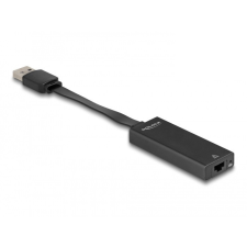 DELOCK Delock A-típusú USB adapter Gigabit LAN vékony kábel és adapter