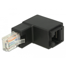 DELOCK Delock Adapter RJ45 apa L alakú > RJ45 anya Cat.6 UTP egyéb hálózati eszköz
