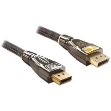 DELOCK DELOCK Cable Displayport male - male 5m PREMIUM 82773 kábel és adapter