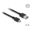 DELOCK DeLock Cable EASY-USB 2.0 Type-A male > USB 2.0 Type Mini-B male 2m Black
