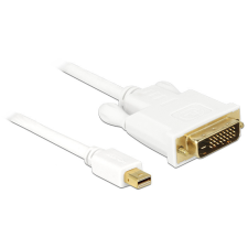 DELOCK DeLock Cable mini Displayport male to DVI 24+1 male 2m kábel és adapter