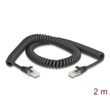 DELOCK DeLock CAT5e U-UTP Patch cable 2m Black kábel és adapter