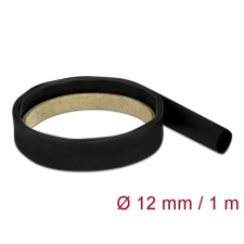 DELOCK DeLock Heat Shrink Tube 1m x 12mm Shrinkage Ratio 4:1 Black kábel és adapter